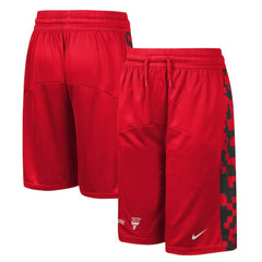 Nike Chicago Bulls Youth Courtside Starting Five Team Shorts Red