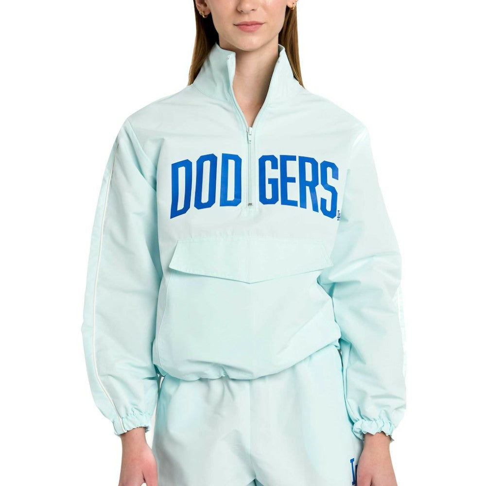 Los Angeles Dodgers Lusso Women's Parker Half-Zip Jacket Discount
