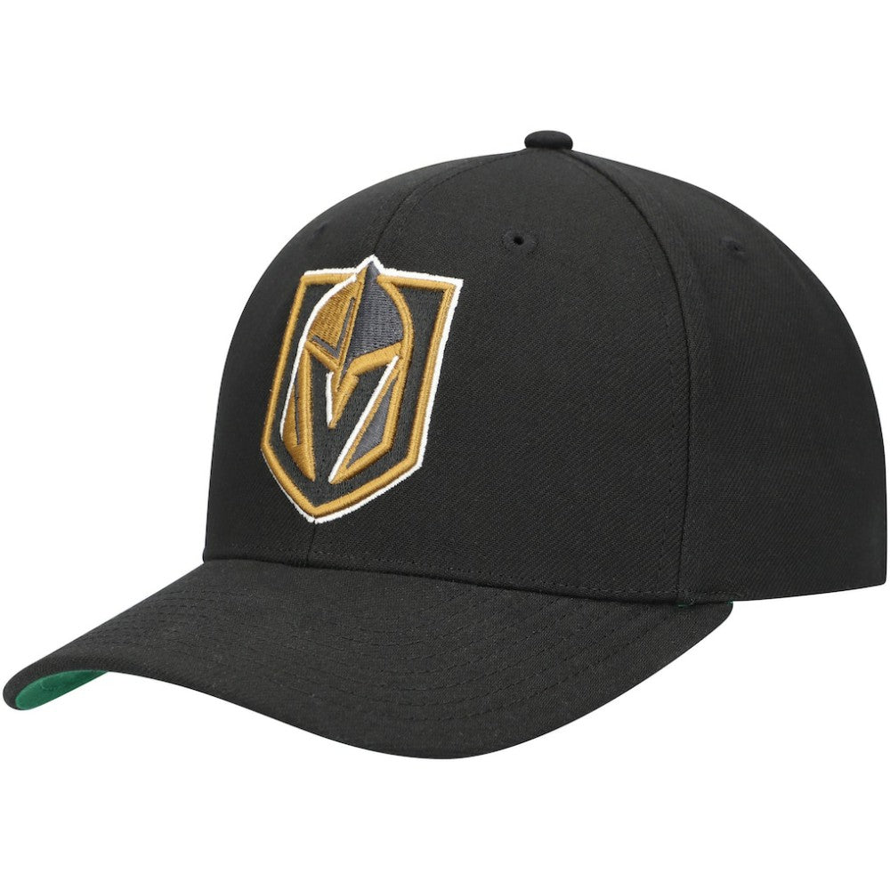 Vegas Golden Knights Mitchell & Ness Team Ground Pro Adjustable Hat - Black | NHL near me
