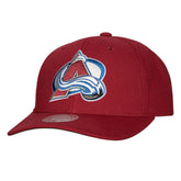 Colorado Avalanche Mitchell & Ness Team Ground Pro Adjustable Hat - Burgundy | NHL sale