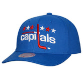 Washington Capitals Mitchell & Ness Team Ground Pro Adjustable Hat - Blue | NHL sale