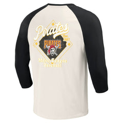 Pittsburgh Pirates Darius Rucker Collection by Fanatics Cooperstown Collection Raglan 3/4-Sleeve T-Shirt for sale