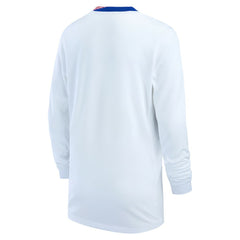 Nike - USMNT Youth 2024 Home Replica Long Sleeve Jersey - White