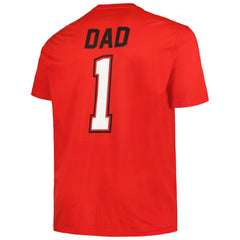 Cincinnati Reds Profile Big & Tall #1 Dad T-Shirt Outlet