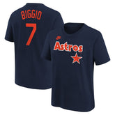 Craig Biggio Houston Astros Nike Youth Cooperstown Collection Name & Number T-Shirt Sale
