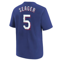 Corey Seager Texas Rangers Nike Youth Name & Number T-Shirt for sale