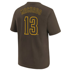 Manny Machado San Diego Padres Nike Youth Name & Number T-Shirt Outlet