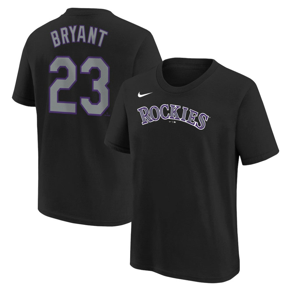 Kris Bryant Colorado Rockies Nike Youth Name & Number T-Shirt Online