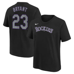 Kris Bryant Colorado Rockies Nike Youth Name & Number T-Shirt Online