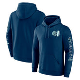 Seattle Kraken Fanatics Revolution Pullover Hoodie - Deep Sea Blue | Fanatics on sale