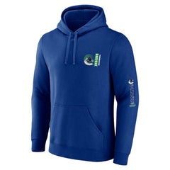 Vancouver Canucks Fanatics Revolution Pullover Hoodie - Blue | Fanatics sale