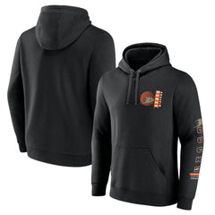 Anaheim Ducks Fanatics Revolution Pullover Hoodie - Black | Fanatics Lifestyle
