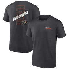 Philadelphia Flyers Fanatics Backbone T-Shirt - Heather Charcoal | Fanatics Lifestyle