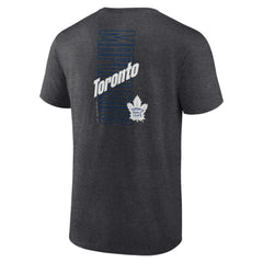 Toronto Maple Leafs Fanatics Backbone T-Shirt - Heather Charcoal | Fanatics on sale