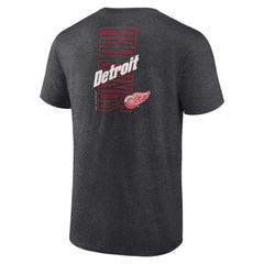 Detroit Red Wings Fanatics Backbone T-Shirt - Heather Charcoal | Fanatics near me