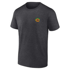 Chicago Blackhawks Fanatics Backbone T-Shirt - Heather Charcoal | Fanatics near me