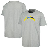 Los Angeles Chargers New Era Camo Logo T-Shirt - Gray - NFL