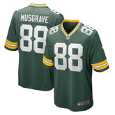 Luke Musgrave Green Bay Packers Game Jersey - Green - Nike