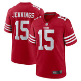 Jauan Jennings San Francisco 49ers Game Jersey - Scarlet - Nike