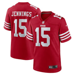 Jauan Jennings San Francisco 49ers Game Jersey - Scarlet - Nike