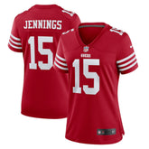 Jauan Jennings San Francisco 49ers Women's Game Jersey - Scarlet - Nike
