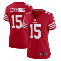 Jauan Jennings San Francisco 49ers Women's Game Jersey - Scarlet - Nike