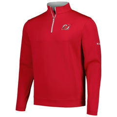 New Jersey Devils Columbia Wickham Hills Omni-Wick Quarter-Zip Jacket - Red | NHL online