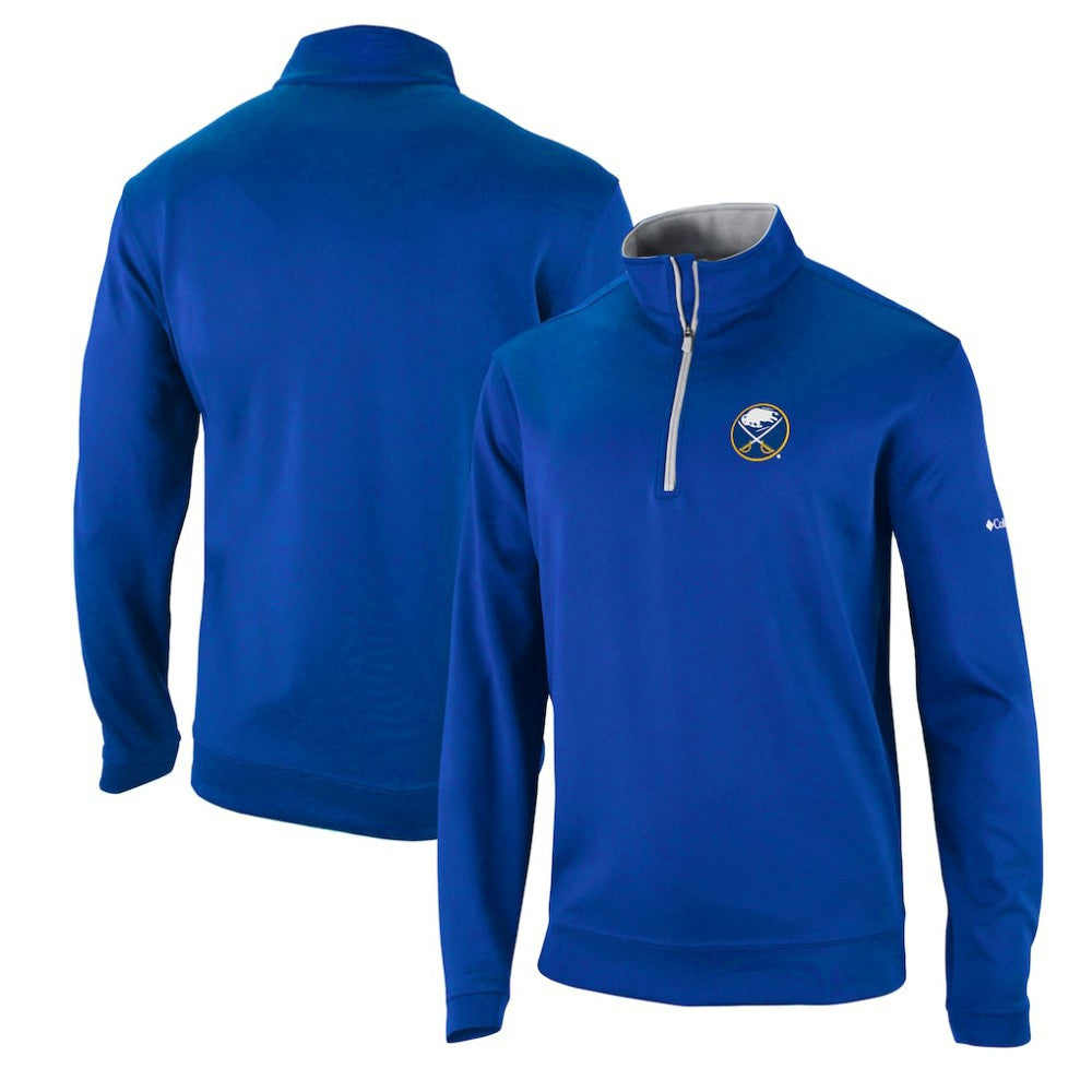 Buffalo Sabres Columbia Wickham Hills Omni-Wick Quarter-Zip Jacket - Royal | NHL online
