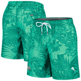 New York Jets Santiago Palms Board Shorts - Green - Tommy Bahama