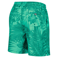 New York Jets Santiago Palms Board Shorts - Green - Tommy Bahama