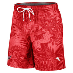 Arizona Cardinals Santiago Palms Board Shorts - Cardinal - Tommy Bahama