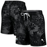 Miami Dolphins Santiago Palms Board Shorts - Black - Tommy Bahama