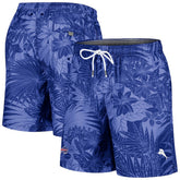 Buffalo Bills Santiago Palms Board Shorts - Royal - Tommy Bahama