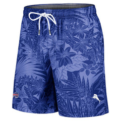 Buffalo Bills Santiago Palms Board Shorts - Royal - Tommy Bahama