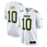 Jordan Love Green Bay Packers Fashion Game Jersey - White - Nike