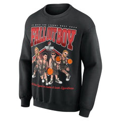 Fall Out Boy x Portland Trail Blazers Unisex So Much For (2our) Dust Pullover Sweatshirt Black