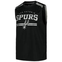 Fanatics San Antonio Spurs Birdseye Muscle Tank Top Black