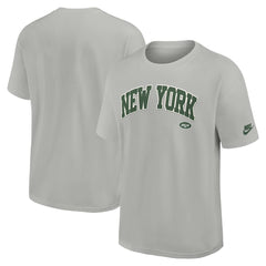 New York Jets Rewind Statement Max90 T-Shirt - Gray - Nike