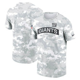 New York Giants 2024 Salute To Service Performance T-Shirt - Arctic Camo - Nike