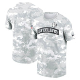 Pittsburgh Steelers 2024 Salute To Service Performance T-Shirt - Arctic Camo - Nike