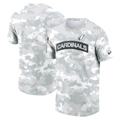 Arizona Cardinals 2024 Salute To Service Performance T-Shirt - Arctic Camo - Nike