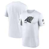 Carolina Panthers 2024 Salute To Service Legend Performance T-Shirt - White - Nike