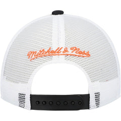 Cincinnati Bengals Youth Stripe Trucker Adjustable Hat - Black - Mitchell & Ness