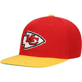 Kansas City Chiefs Youth Team Two-Tone Snapback Hat - Red - Mitchell & Ness