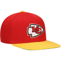 Kansas City Chiefs Youth Team Two-Tone Snapback Hat - Red - Mitchell & Ness