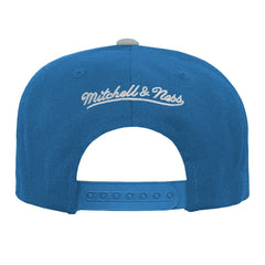 Detroit Lions Youth Team Two-Tone Snapback Hat - Blue - Mitchell & Ness