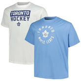 Toronto Maple Leafs Fanatics Big & Tall 2-Pack T-Shirt Set | Fanatics Lifestyle