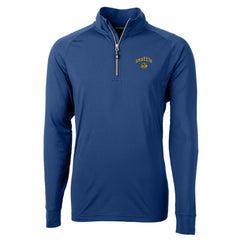 Seattle Mariners Cutter & Buck City Connect Adapt Eco Knit Stretch Recycled Quarter-Zip Pullover Top Outlet