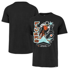 Philadelphia Flyers '47 Lamp Lighter Franklin T-Shirt - Black | 47 brand sale