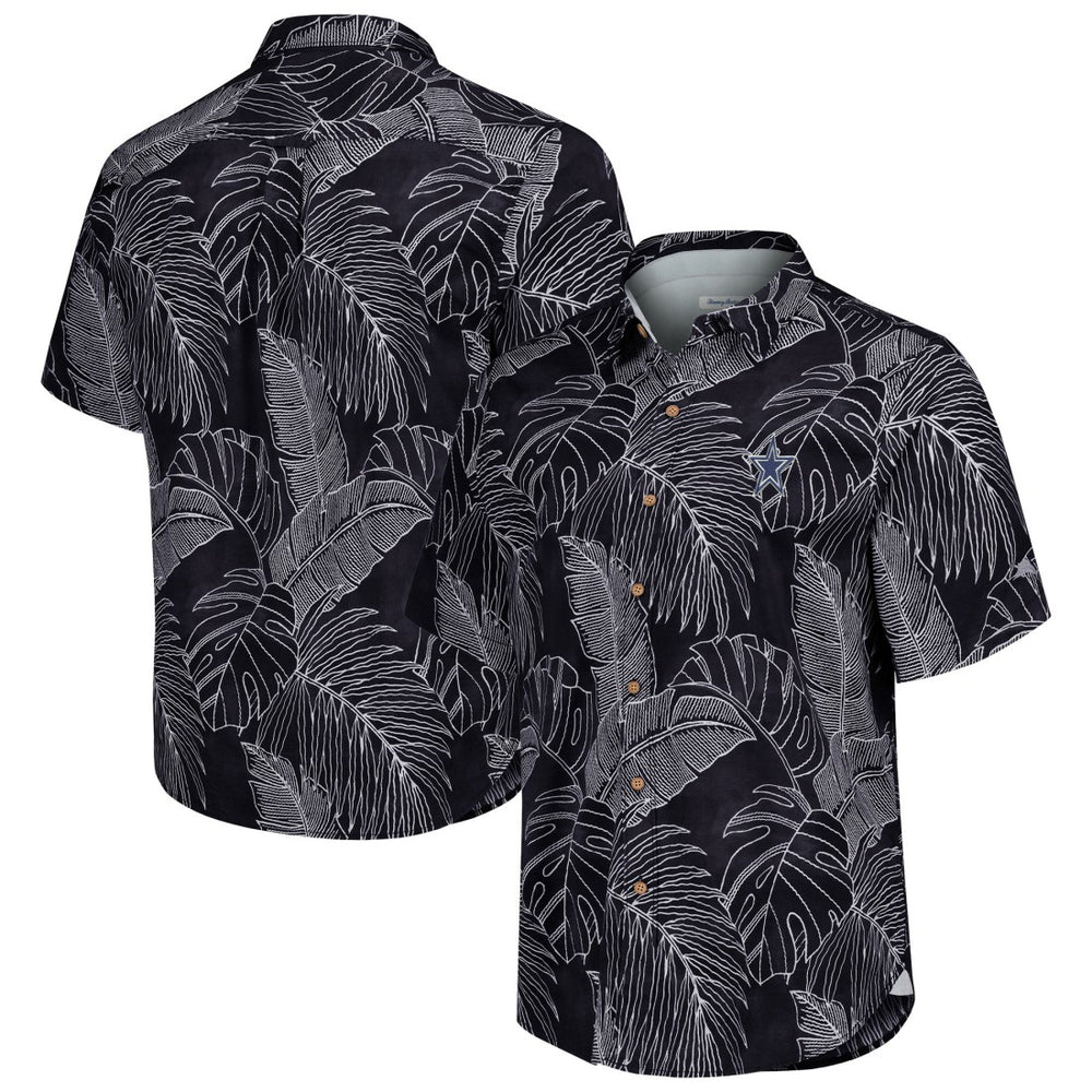 Dallas Cowboys Sport Vine Line Button-Down Shirt - Navy - Tommy Bahama